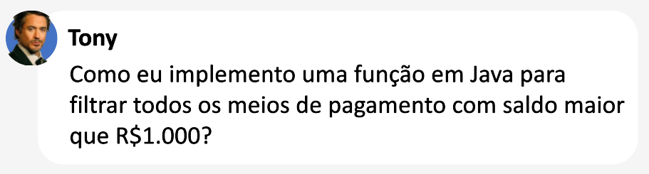 Exemplo de uma boa abordagem em um fórum, pergunta direta e com detalhes
