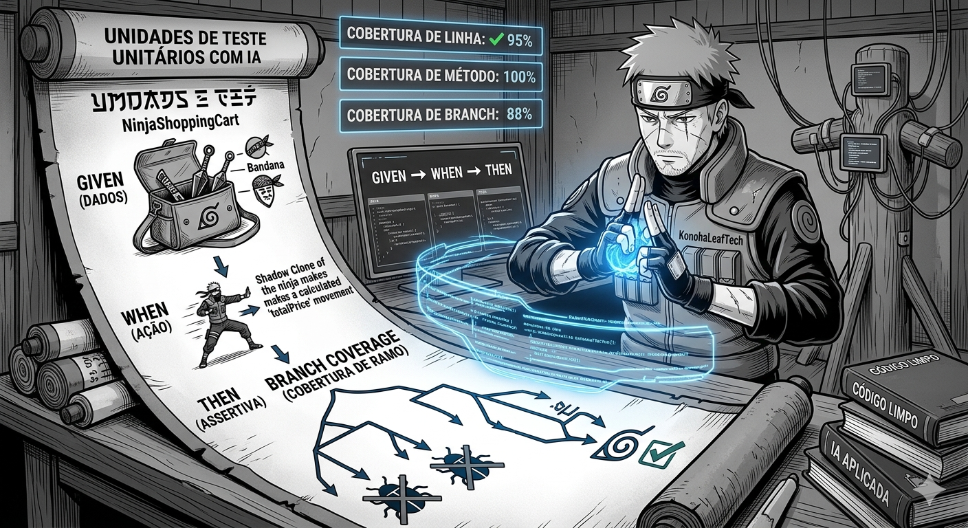 Boas práticas na escrita de testes unitários com IA